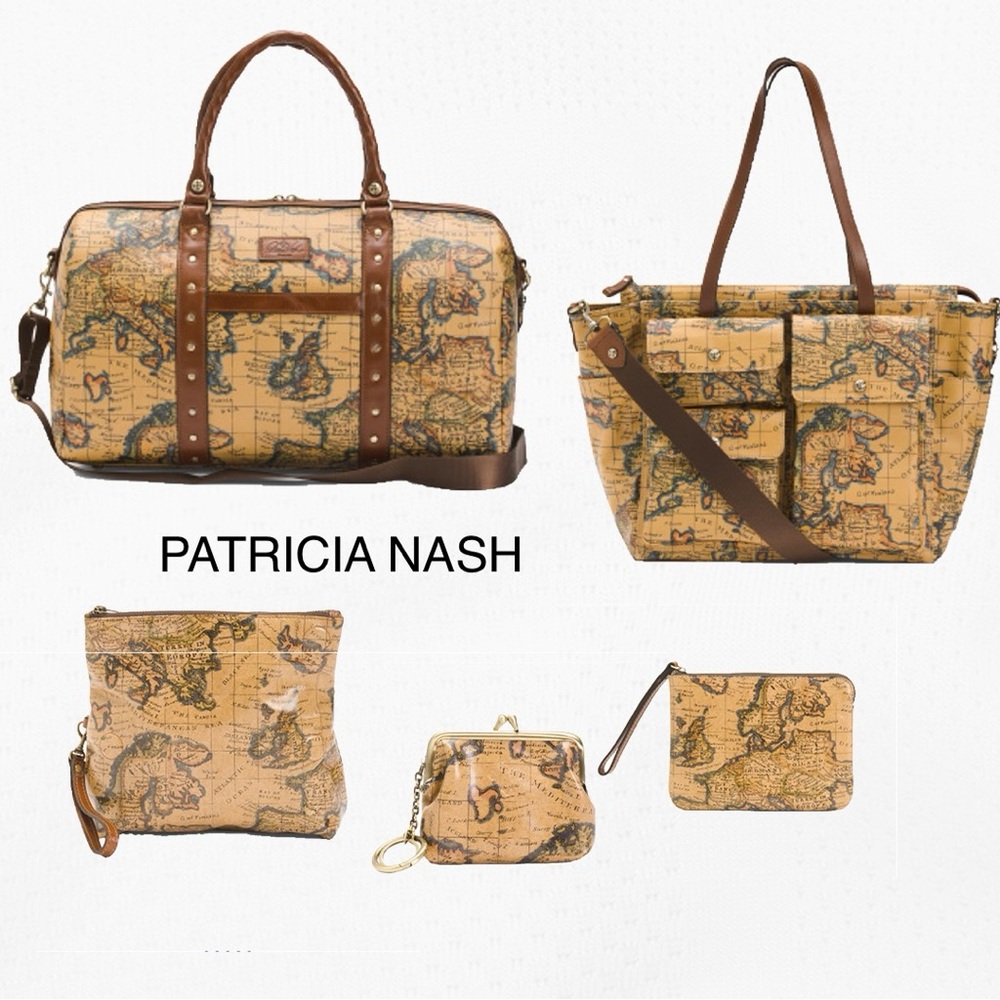 NWT Patricia Nash 5 piece Travel set